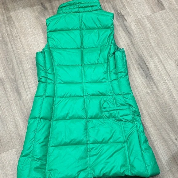 Coatology Green Puffer Vest with Zipper - Picture 4 of 4